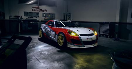 Opel GT z silnikiem Corvette