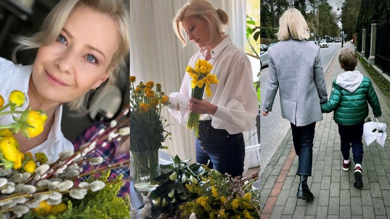 Wielkanoc 2023. Gwiazdy prezentują wielkanocne koszyczki