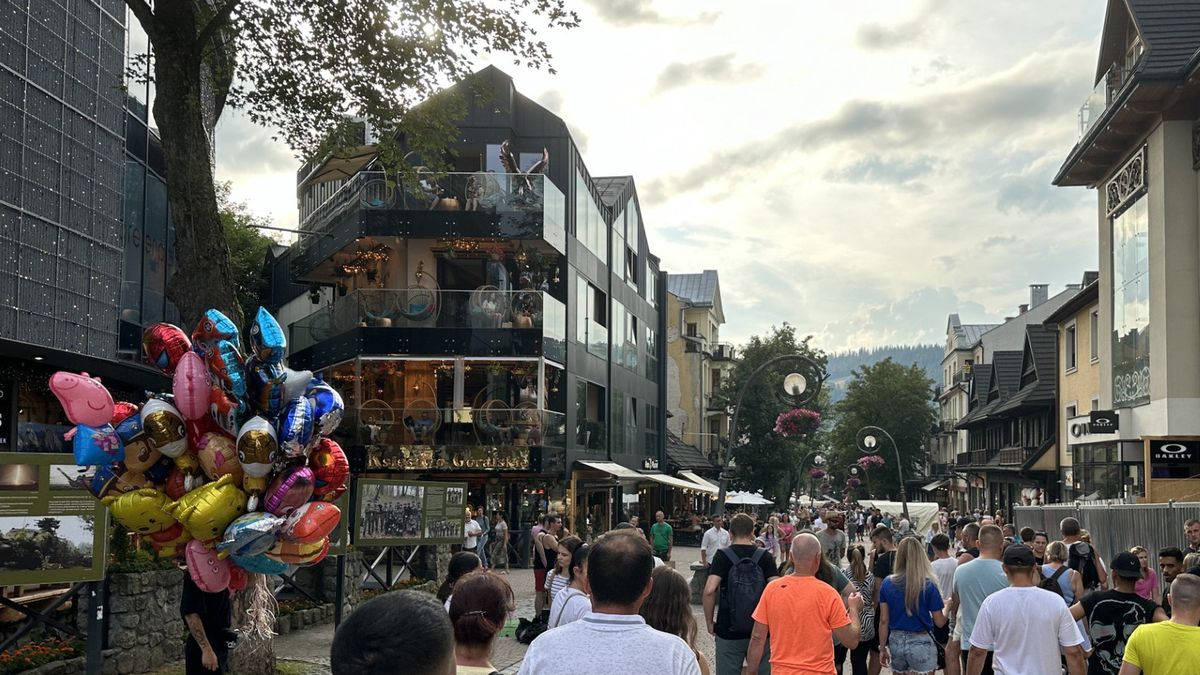 Krupówki w Zakopanem