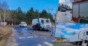 Kozłów: Zablokowana droga po wycieku paliwa