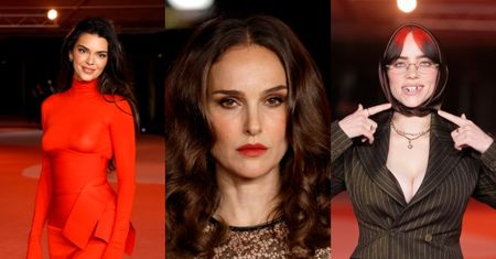TŁUM gwiazd na Academy Museum Gala: smukła Kendall Jenner, smutna Natalie Portman, wydekoltowana Billie Eilish (DUŻO ZDJĘĆ)