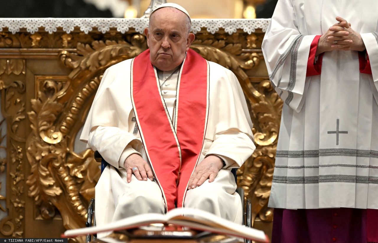 Pope Francis' gesture. The Pope congratulated Putin.