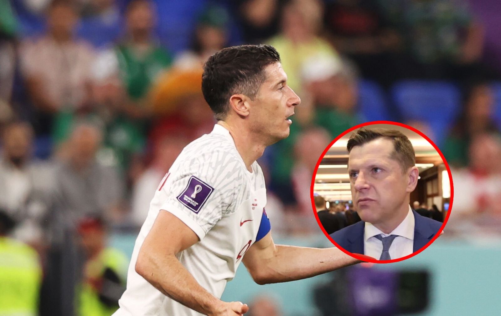 Robert Lewandowski i Cezary Kucharski