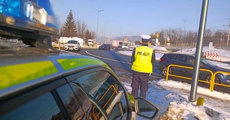 Policyjny pościg w Poroninie