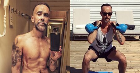 Nergal chwali się klatą (FOTO)