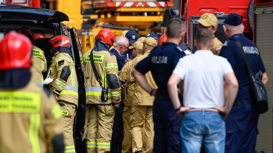 W wyniku pożaru w Poznaniu zginęło dwóch strażaków