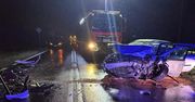 Wypadek na DK9 w miejscowości Rudka