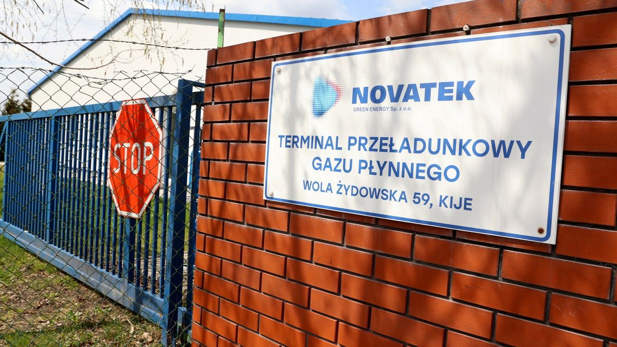 Terminal Przeładunkowy LPG Novatek Południe Wola Żydowska (woj. świętokrzyskie). Firma Novatek Green Energy Sp została objęta antyrosyjskimi sankcjami wstrzymała dostawy gazu do kilkunastu polskich gmin.