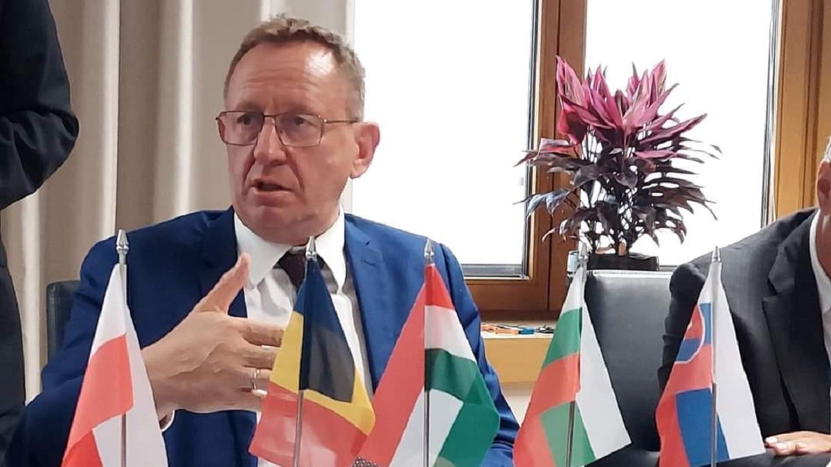 Minister rolnictwa Robert Telus