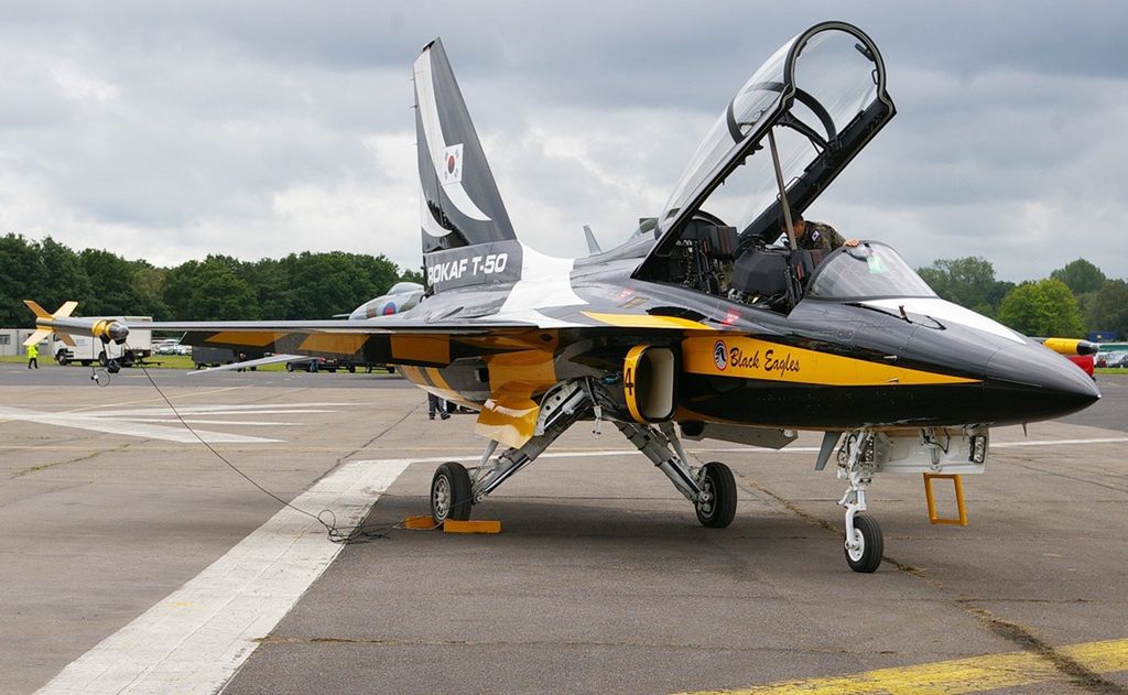 Samolot T-50 będący podstawą dla FA-50