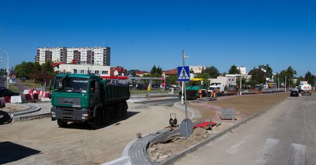 Na ul. Chopina praca wre!