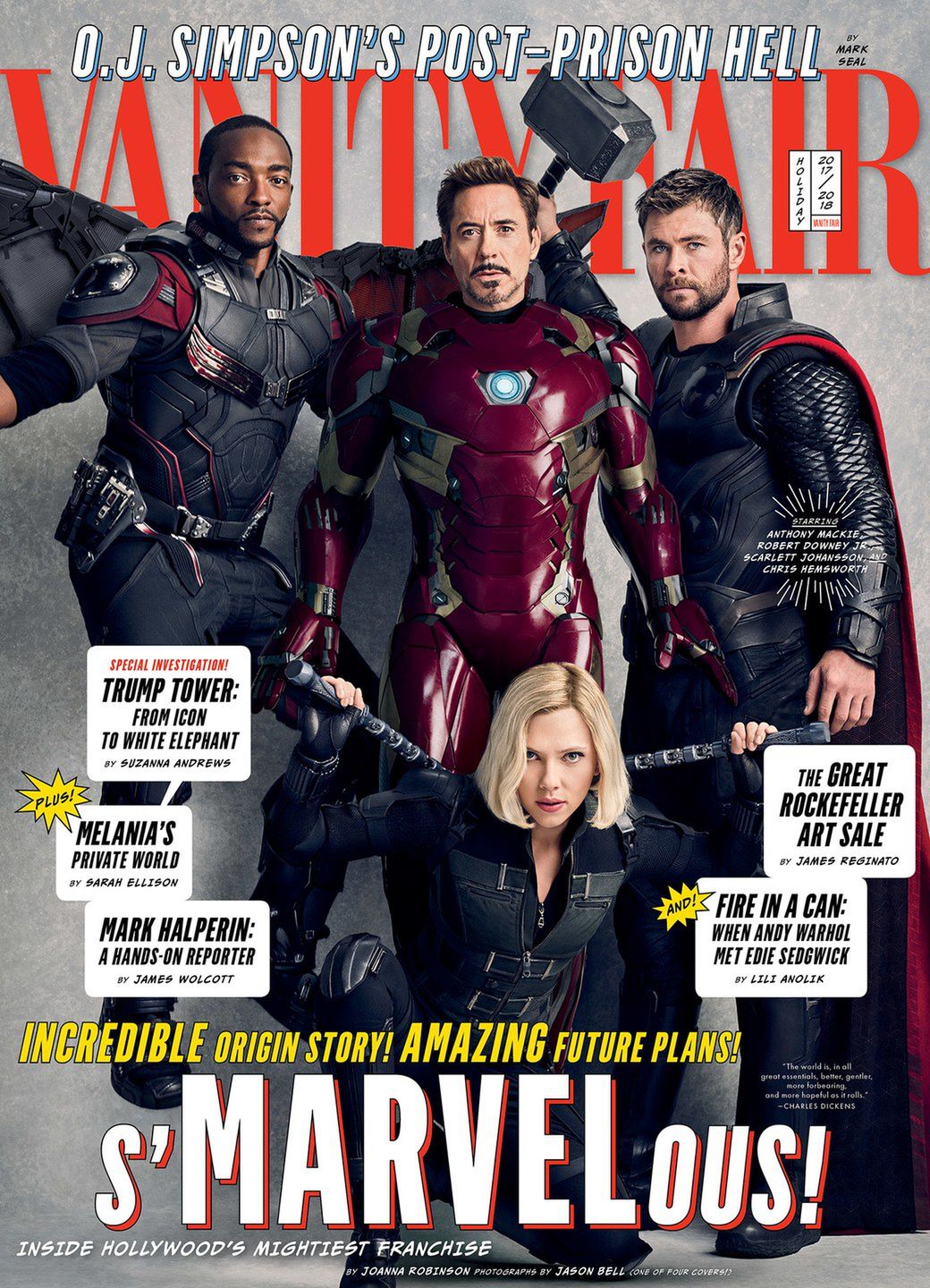 Superbohaterowie Marvela i cztery okładki Vanity Fair. Czego chcieć więcej? 11