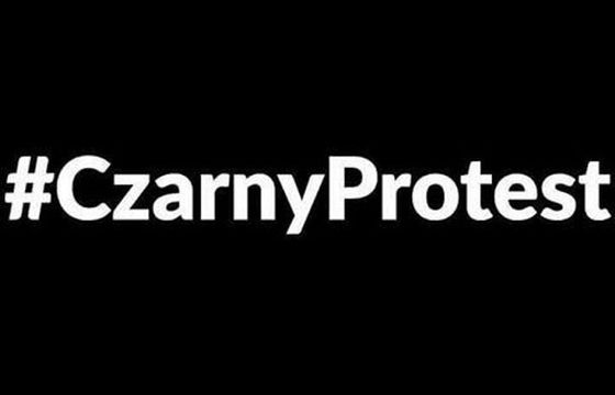 Czarny protest w mediach: „Gazeta Wyborcza”, „Newsweek” i „Polityka” bez kobiet, TV Republika na biało