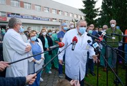 Koronawirus. Kontrola w szpitalu w Poznaniu po materiale "Uwagi"