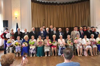 Złote Gody w Gąbinie. Pary świętowały 50 lat małżeństwa i odebrały wyjątkowe odznaczenia!