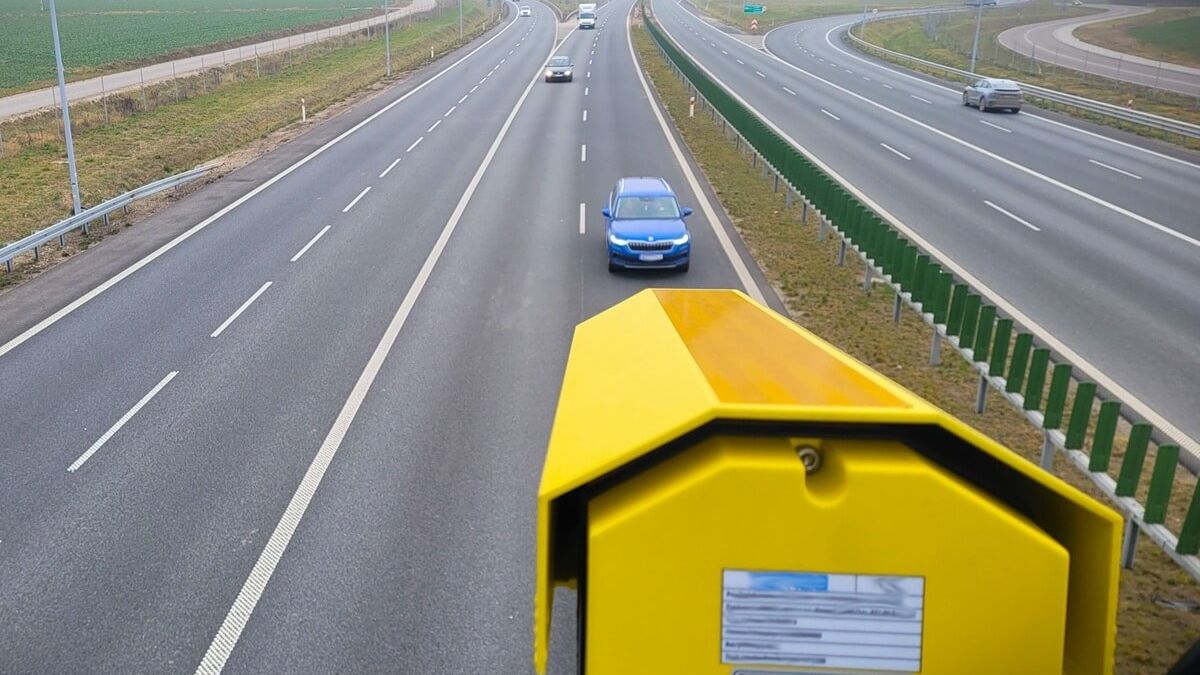Odcinkowy pomiar prędkości (OPP) na drodze ekspresowej