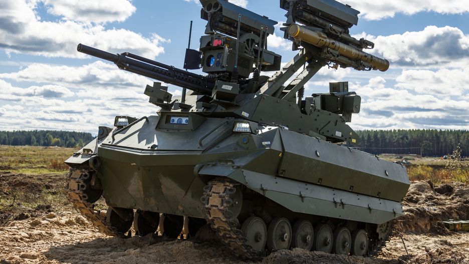 Zapad 2021. W ćwiczeniach użyto nowych maszyn bojowych