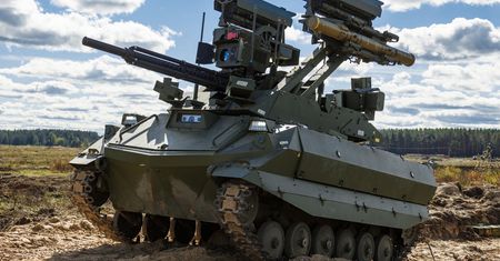 Zapad 2021. W manewrach uczestniczą nowe roboty bojowe