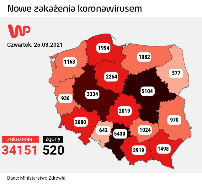 Koronawirus w Polsce. Padła granica 30 tys. zakażeń. Raport Ministerstwa Zdrowia