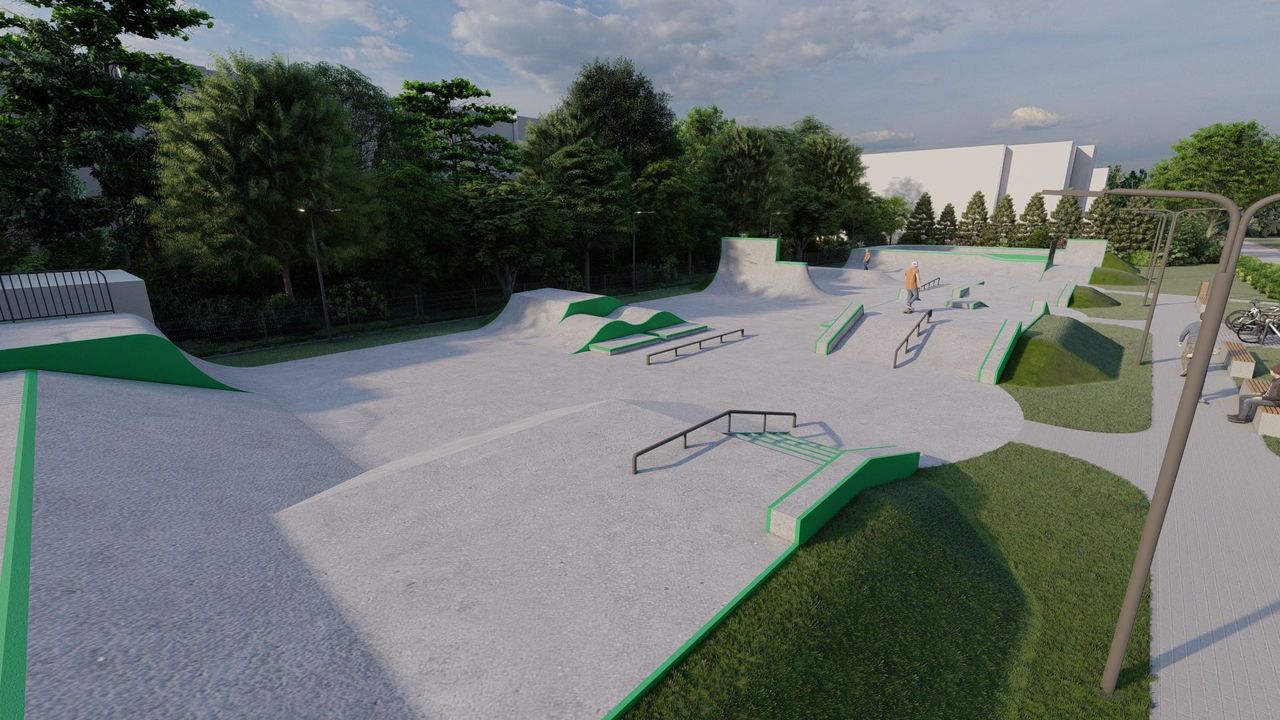 Koncepcja skateparku 