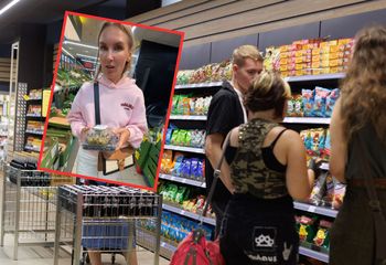 Rosjanie odwiedzili polski dyskont. "Nie wiem, jak teraz wrócić do domu"