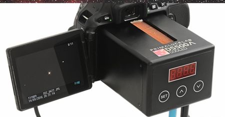 Lustrzanka Nikon D5500a Cooled z sensorem chłodzonym modułem Peltiera