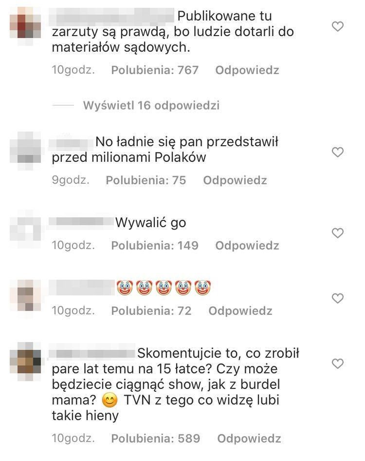 Internauci żądają usunięcia Dominica D'Angelica z programu