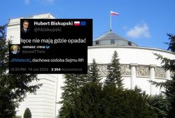Incydent w Sejmie, Matecki zabrał głos. W sieci lawina komentarzy
