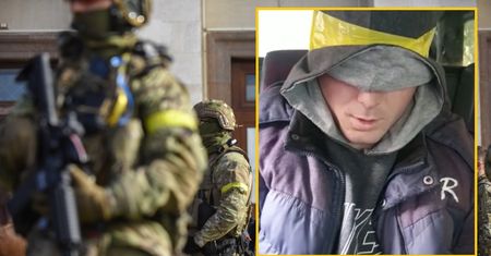 Rosjanin wszystko wyśpiewał. To dlatego został w Chersoniu jako "cywil"