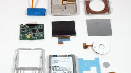 Wnętrzności nowych iPodów 1