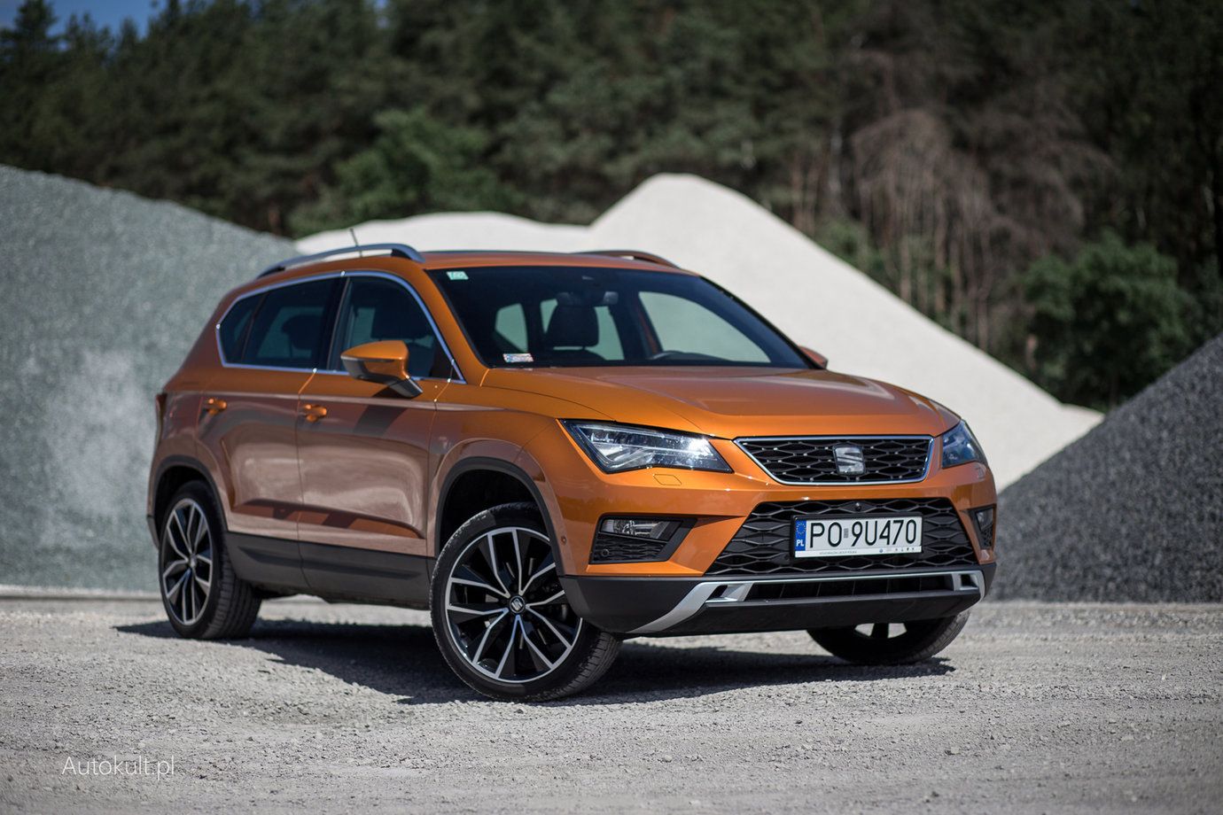 Seat Ateca wygląda jak powiększony Leon. W tym wypadku to komplement.