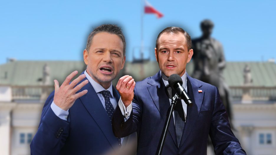Rafał Trzaskowski i Karol Nawrocki w wyścigu prezydenckim