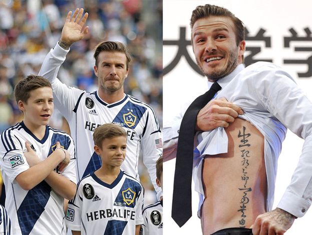 Beckham: "Zabroniłem synom robić sobie tatuaży"