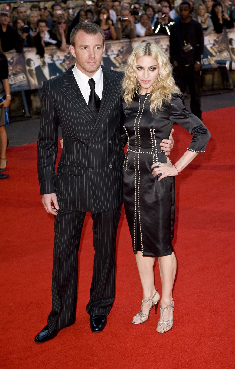Madonna i Guy Ritchie w 2008