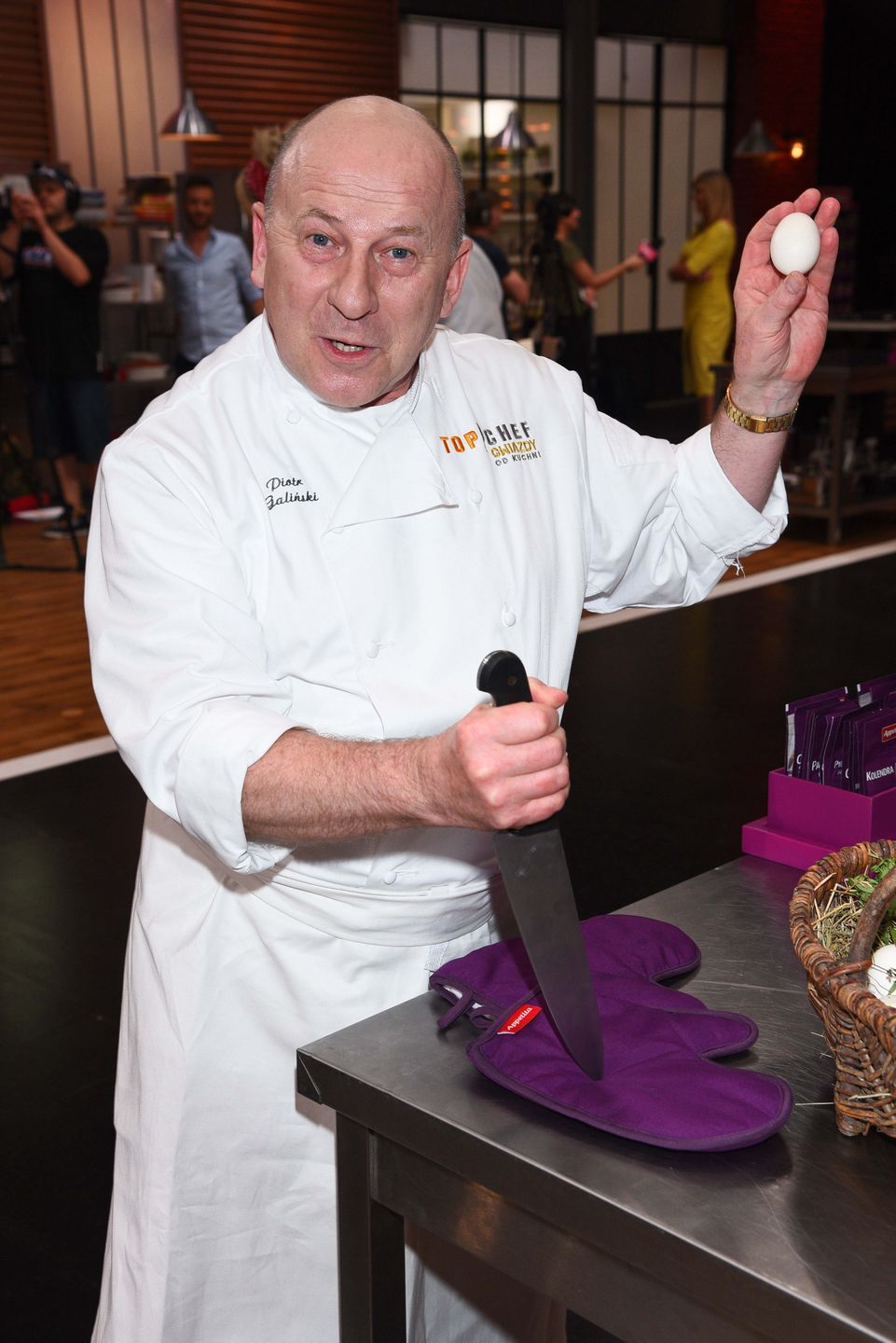 Piotr Galiński w "Top Chef" w 2016 roku