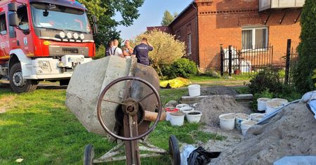 Betoniarka pozbawiła go życia. Dramat na terenie budowy