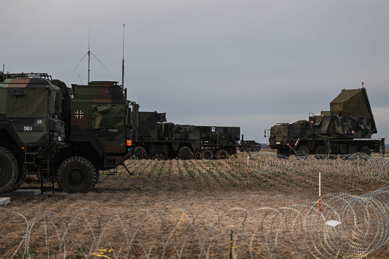 Systemy polskiej obrony powietrznej Patriot w Zamościu