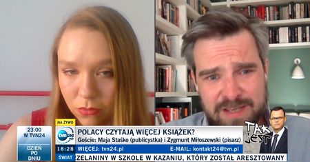 Po występie w TVN24 zalała ją fala hejtu. Stanęła w obronie nieczytających Polaków