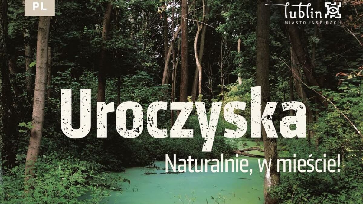 Plakat publikacji uroczyska w Lublinie