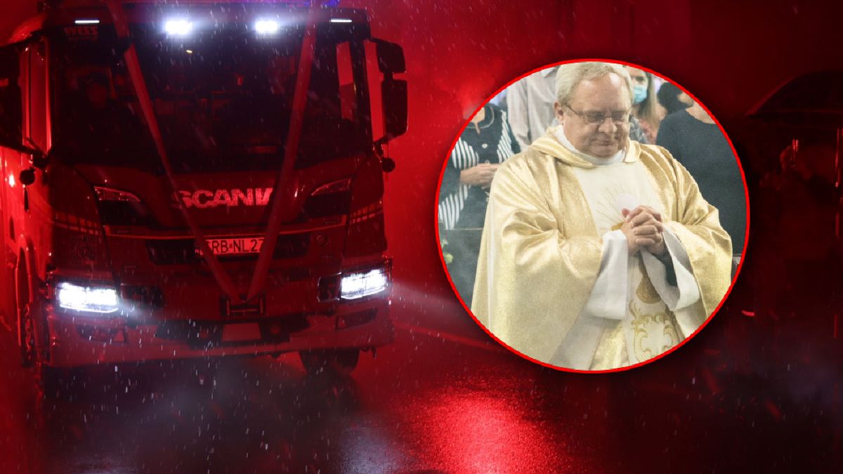 Ksiądz Roman Laksa skrytykował strażaków.