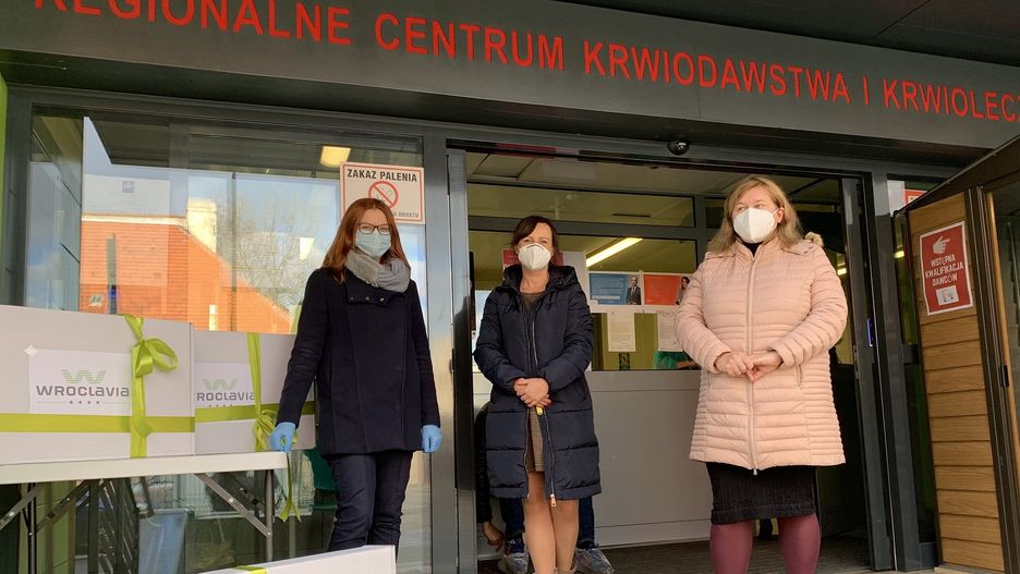 Wrocław. Wsparcie dla RCKiK w dobie pandemii. Ciągle brakuje krwi i osocza