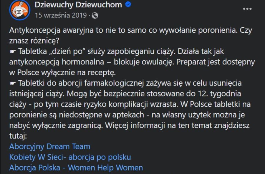 Donald Tusk o tzw. tabletce dzień po