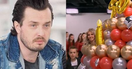 Piotr Cugowski świętuje 40. urodziny w śniadaniówce. Żona i syn zrobili mu niespodziankę (ZDJĘCIA)