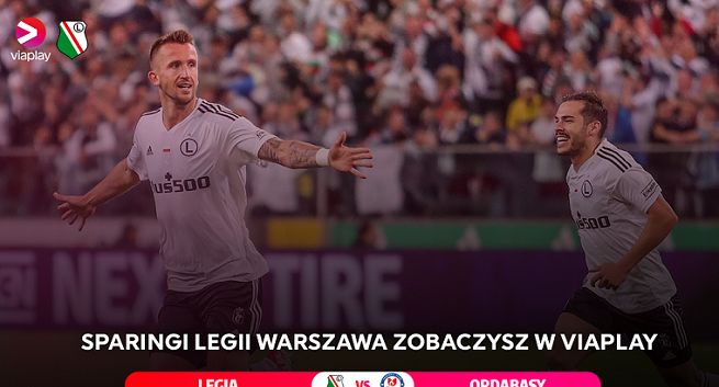 Viaplay pokaże mecze sparingowe Legii Warszawa