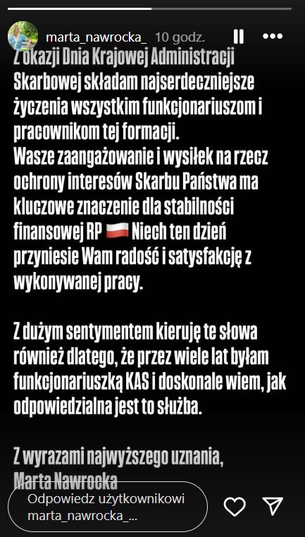 Pierwsza dama zwróciła się do byłych współpracowników