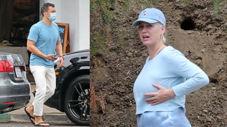 Katy Perry spędzała urodziny z mężem i pieskiem