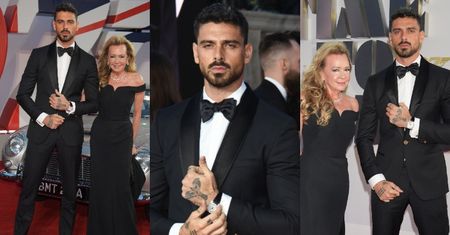 Michele Morrone TEŻ BRYLOWAŁ na premierze najnowszego Jamesa Bonda (ZDJĘCIA)
