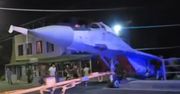 Nieudany transport rosyjskiej maszyny. MiG-29 uderzył w słup