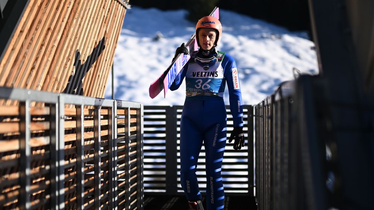 Dawid Kubacki jest jednym z pięciu Polaków w Oberstdorfie