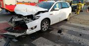 Lublin: Strzałkę pomylił z zielonym światłem. Doprowadził do zderzenia